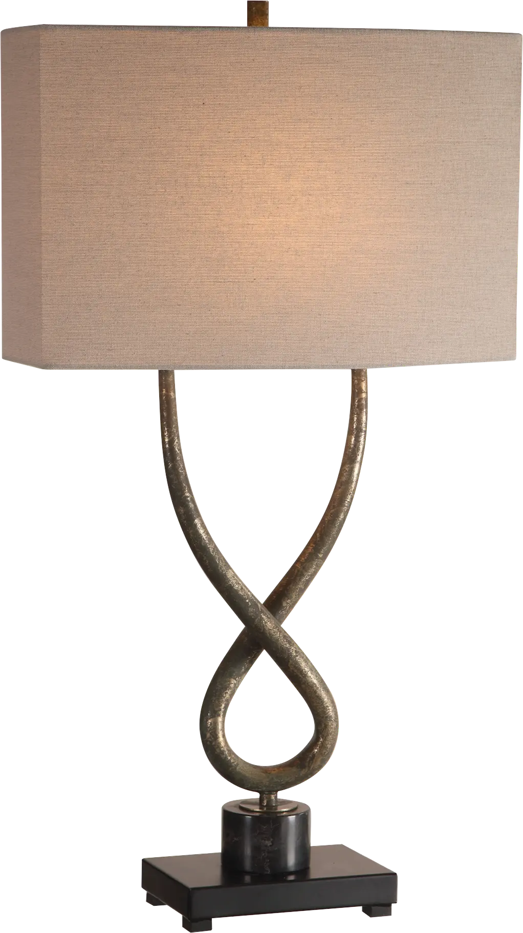 Carol Ann Way Silver Lamp