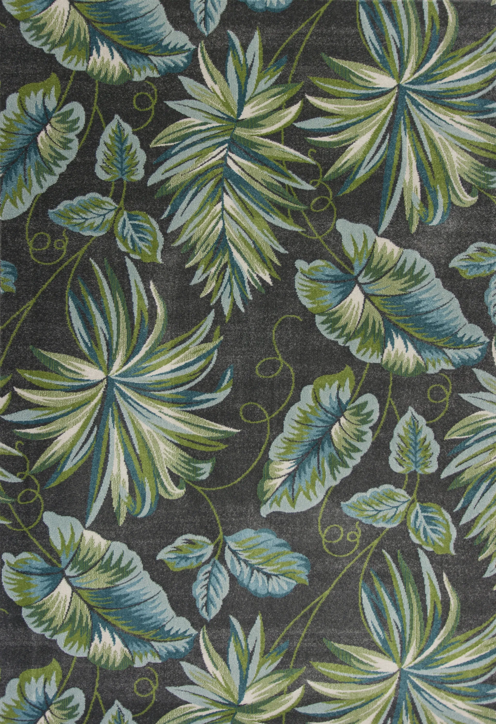 Aralia Grove Gray 7'10 x 10'10 Rug - Image 1