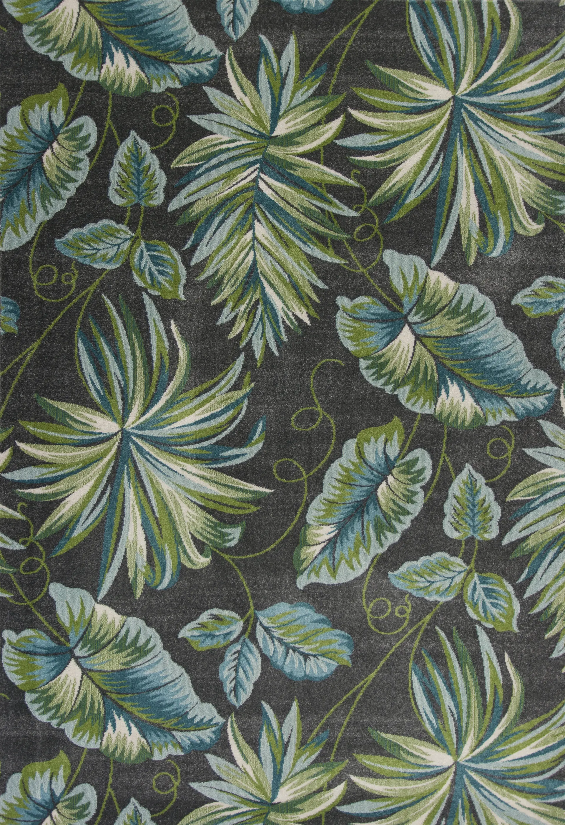 Aralia Grove Gray 7'10 x 10'10 Rug