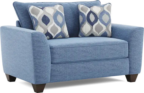 Dennin Heights Blue Sleeper Chair