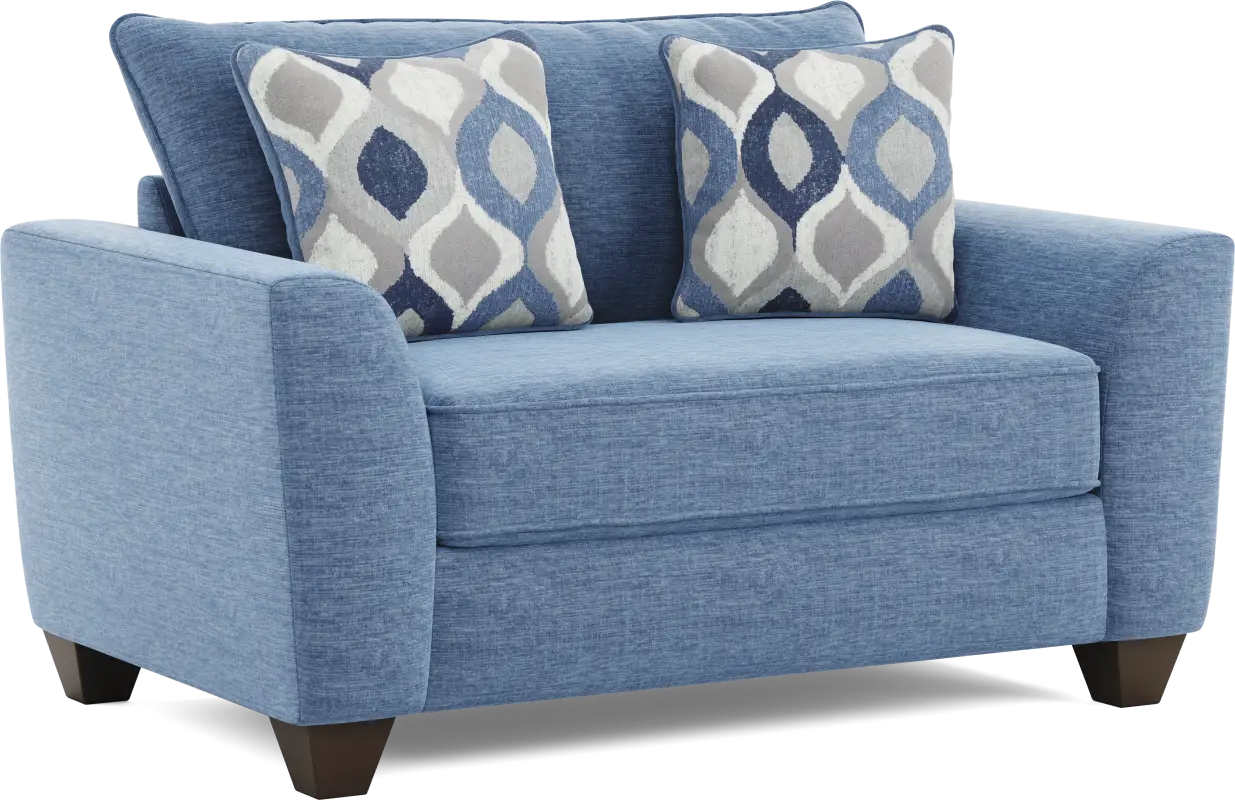 Dennin Heights Blue Sleeper Chair