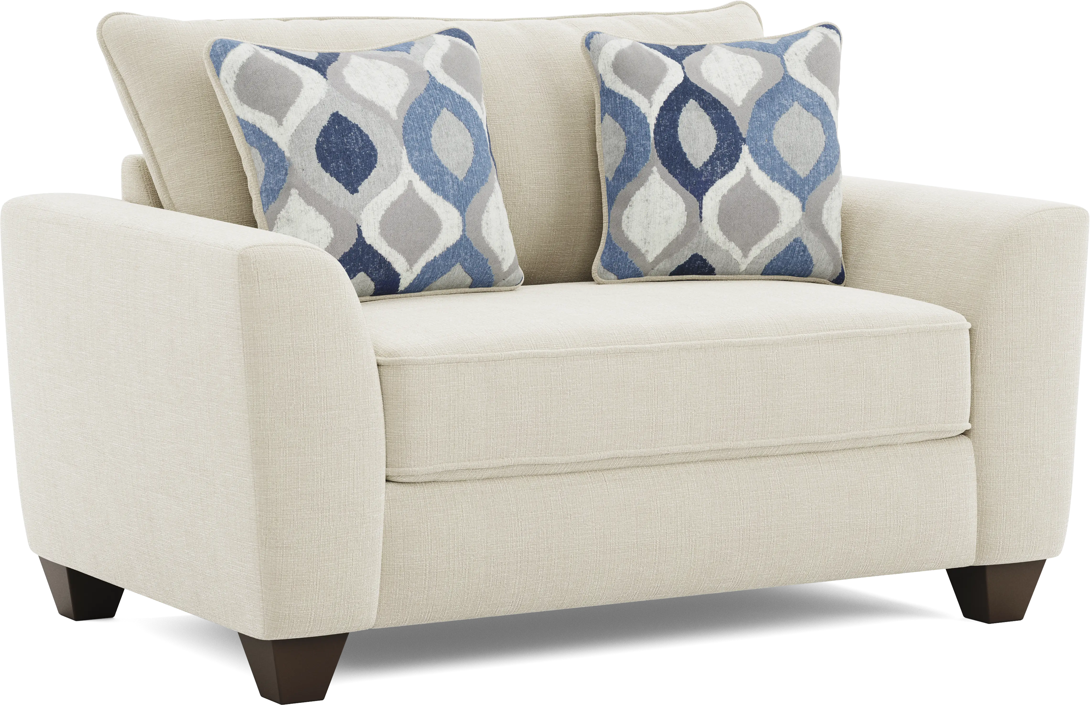 Dennin Heights Beige Gel Foam Sleeper Chair - Thumbnail - Image 1