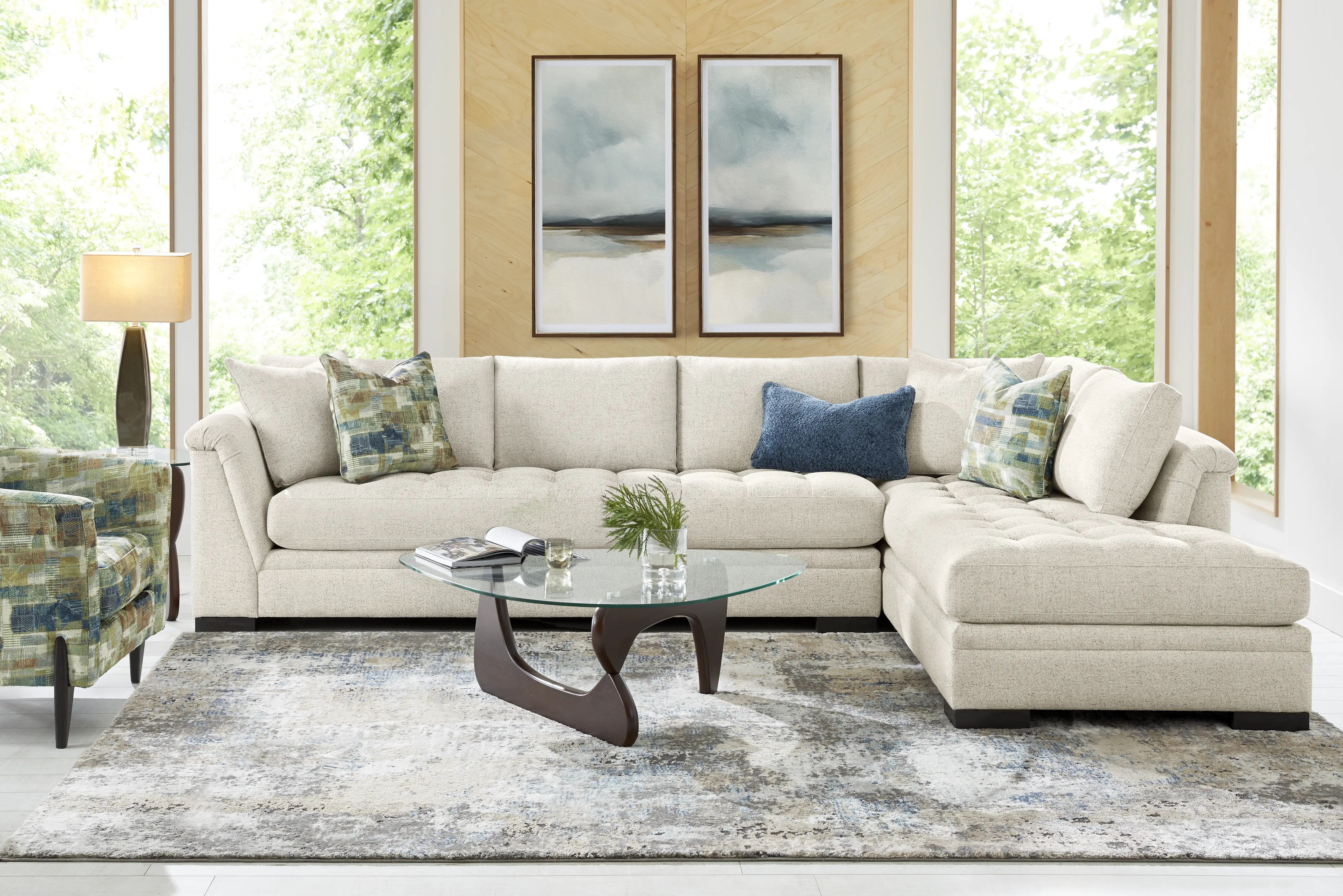Harper Beige 2 Pc XL Sectional - Thumbnail - Image 2