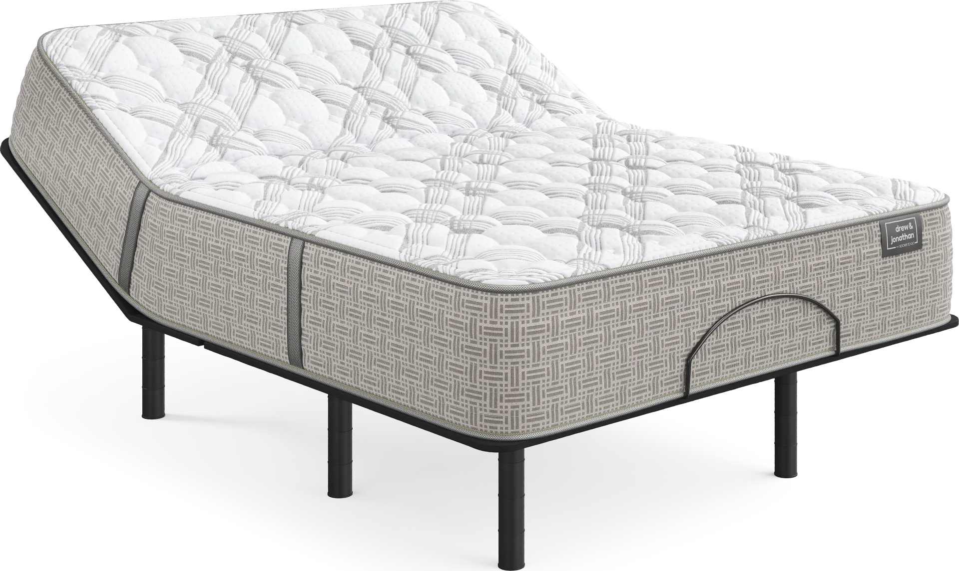Drew & Jonathan Capertee Queen Mattress with Head Up Only Base - Image 1