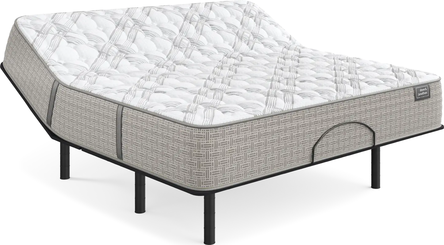 Drew & Jonathan Capertee King Mattress with Head Up Only Base