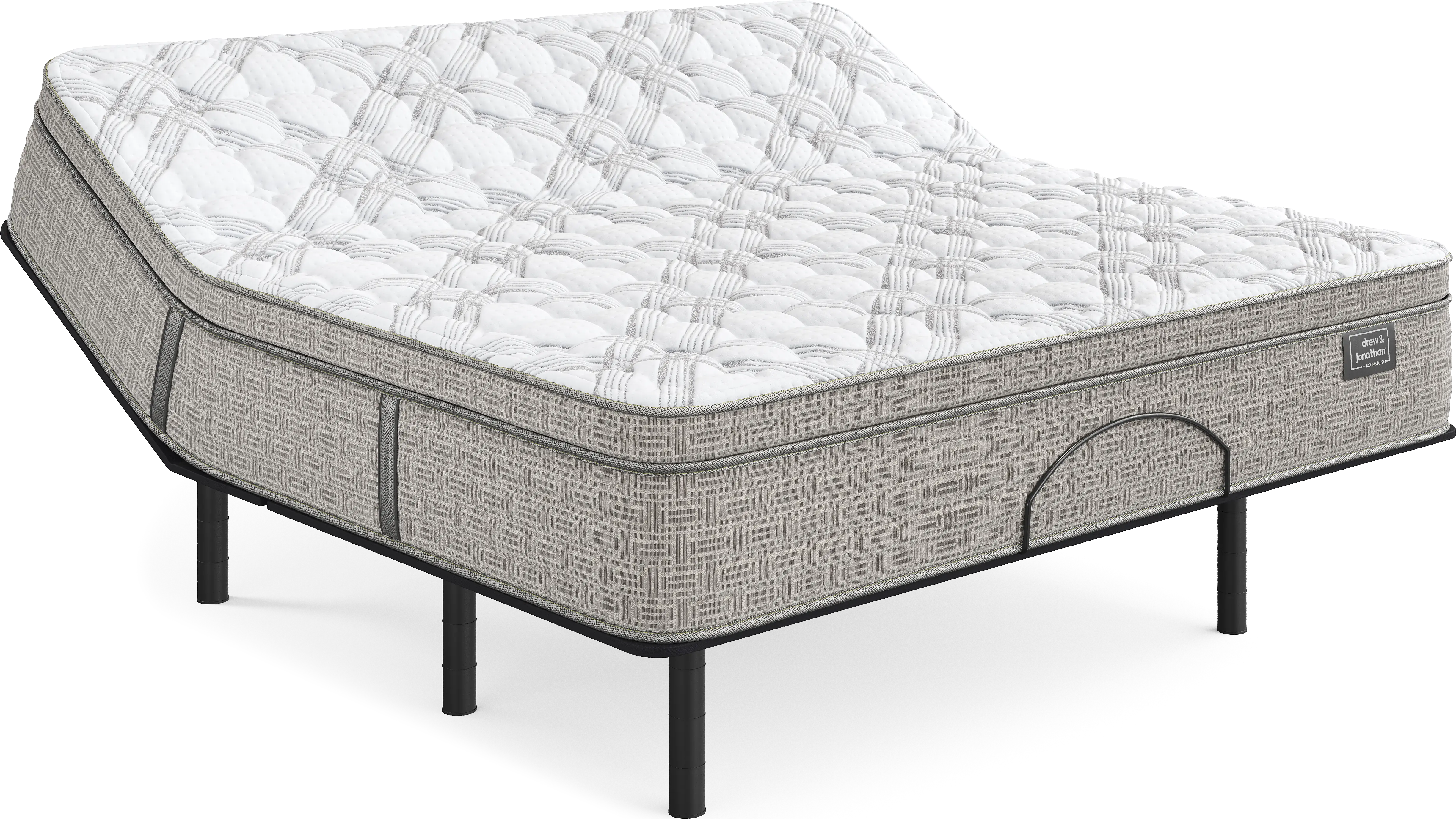 Drew & Jonathan Ruby Ranch King Mattress with Head Up Only Base - Thumbnail - Image 1