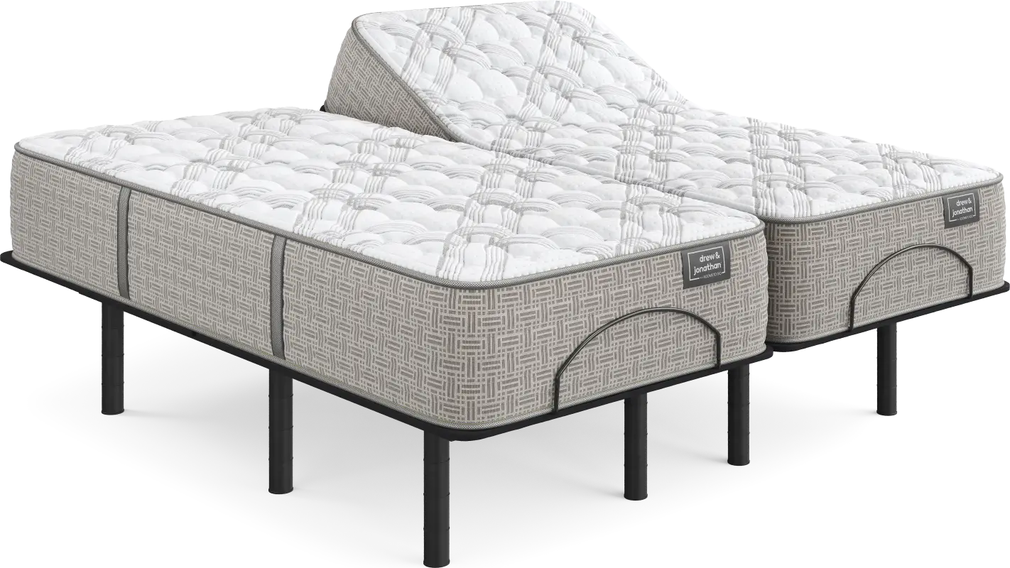 Drew & Jonathan Capertee Split King Mattress with Head Up Only Base