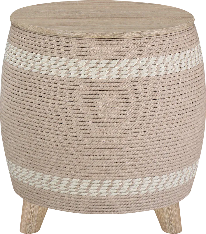 Nedali Natural Ottoman