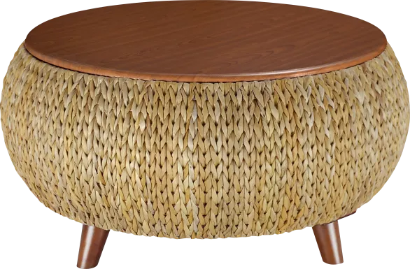 Gatala I Natural Lift-Top Coffee Table