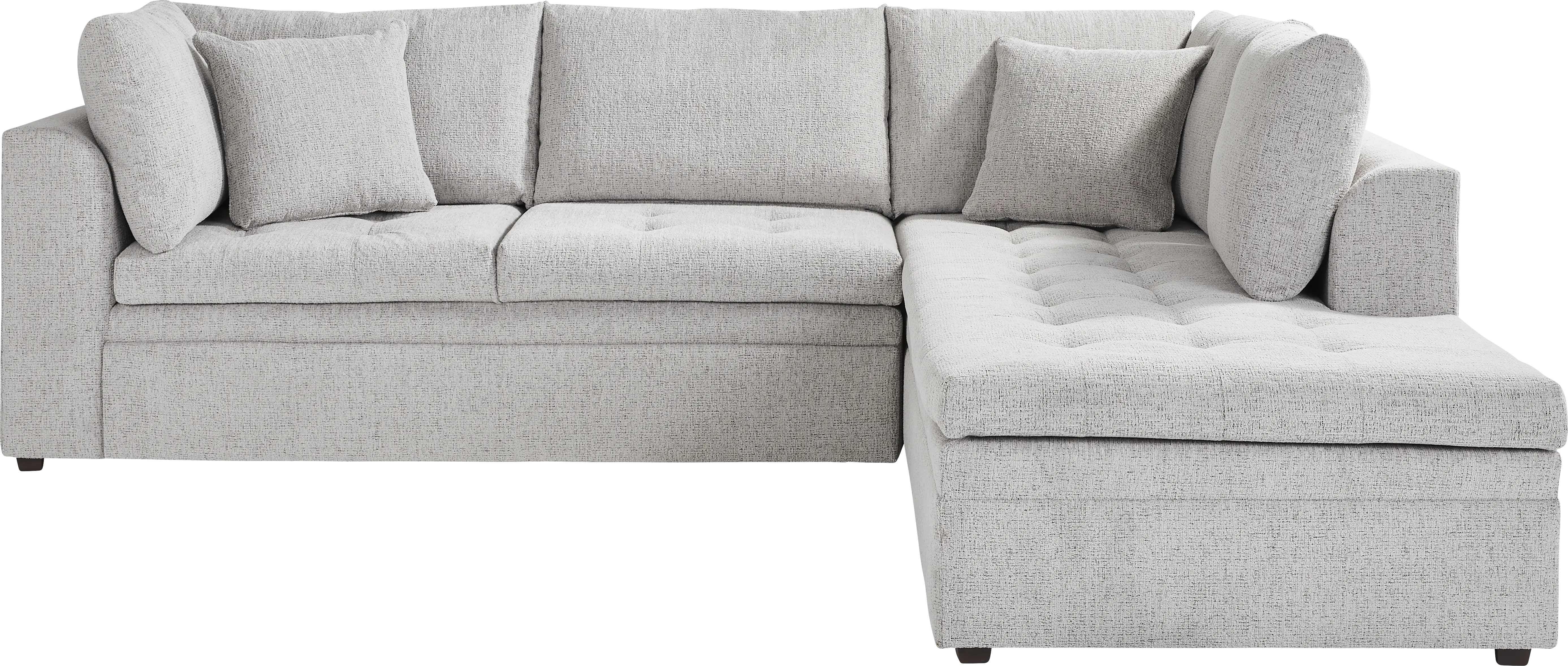 Sheridan Place Gray 2 Pc Sleeper Sectional - Thumbnail - Image 1