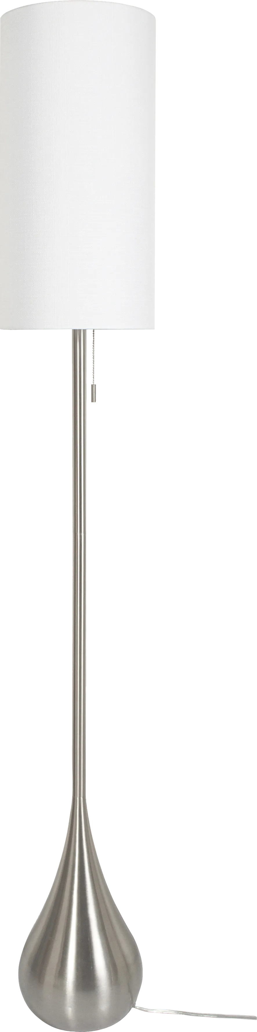 Sanda Silver Floor Lamp - Image 1