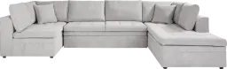 3 pc right arm sleeper sectional
