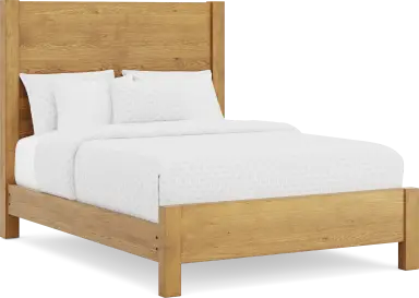 3 pc queen panel bed