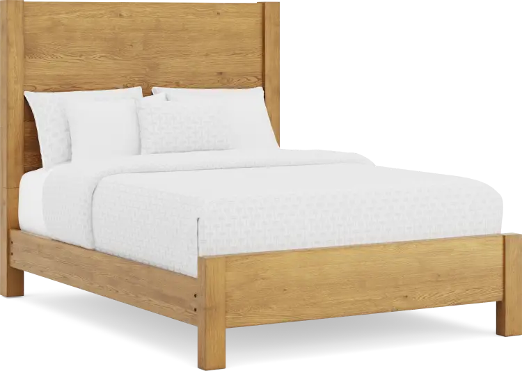 3 pc queen panel bed