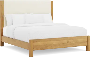3 pc king upholstered bed