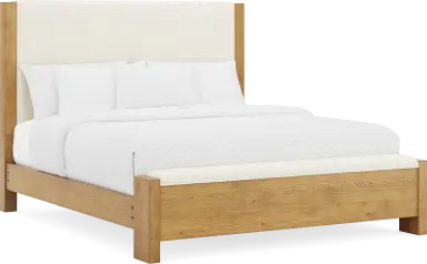 3 pc king upholstered bed