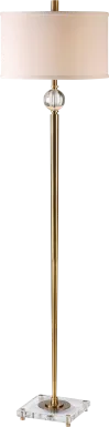 Cumberland Brass Floor Lamp