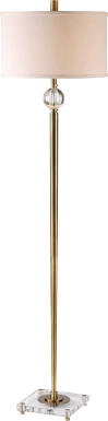 Cumberland Brass Floor Lamp
