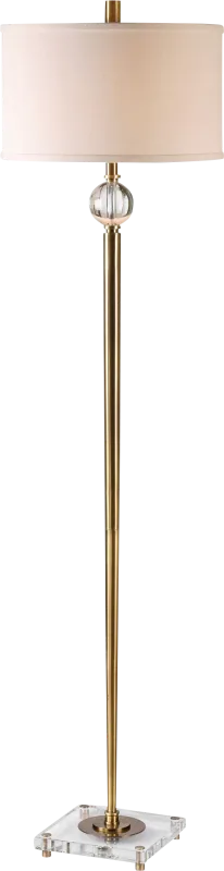 Cumberland Brass Floor Lamp