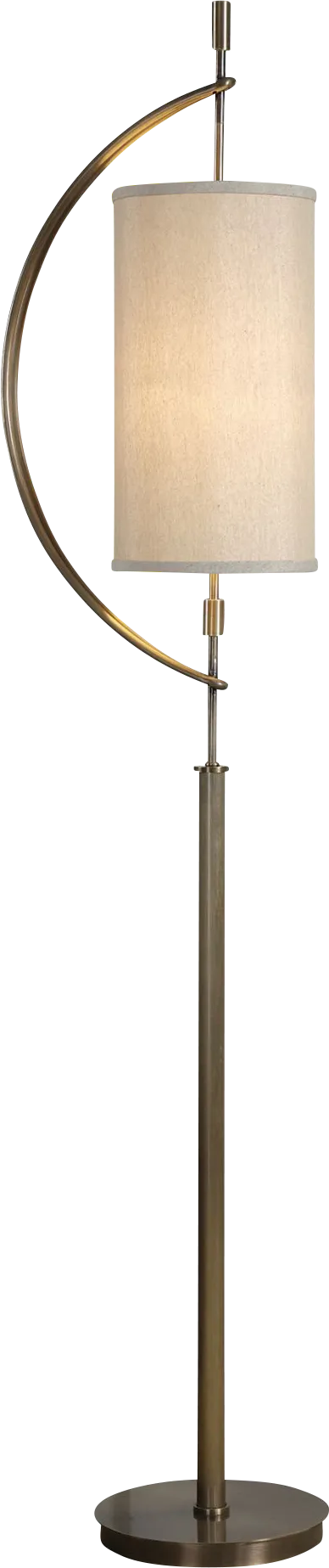 Grove Park Brass Floor Lamp - Image 1