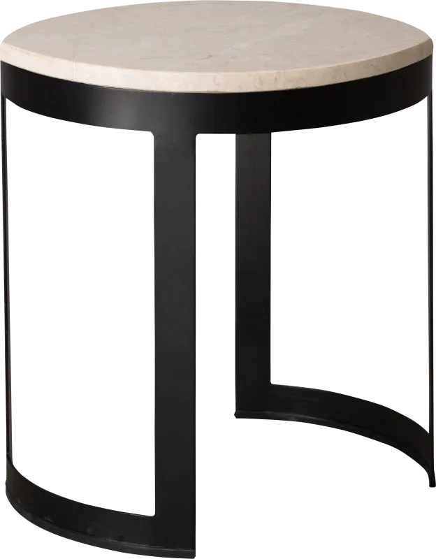 Doradale White Accent Table