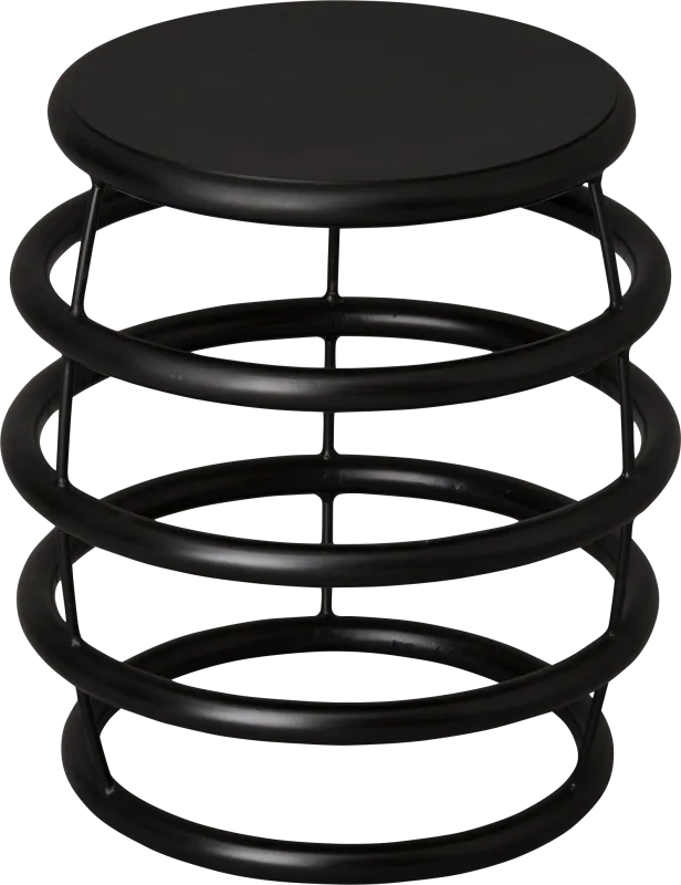 Glenore Black Accent Table