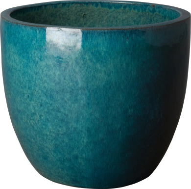 Caistor Teal Planter