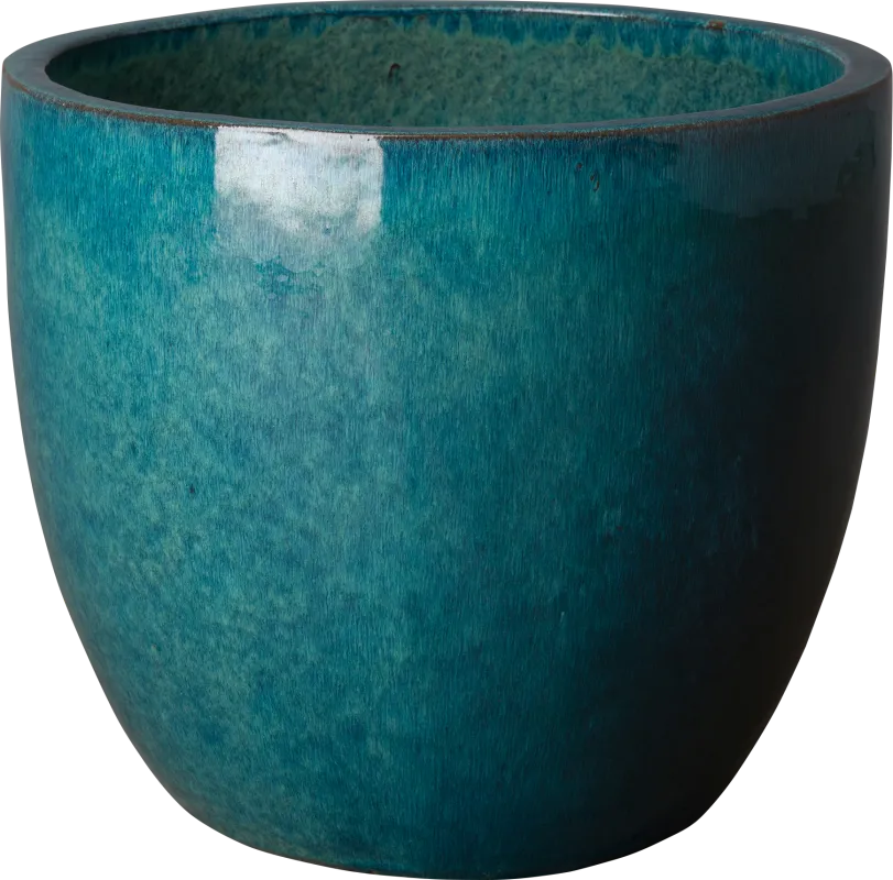 Caistor Teal Planter