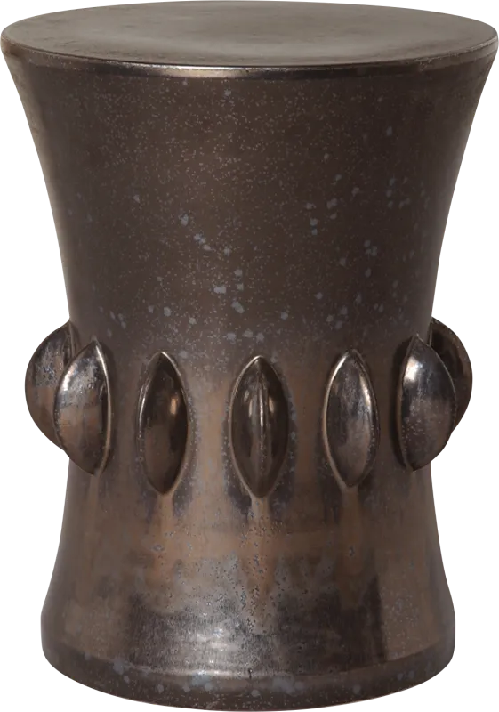 Rainford Gun Metal Outdoor Stool