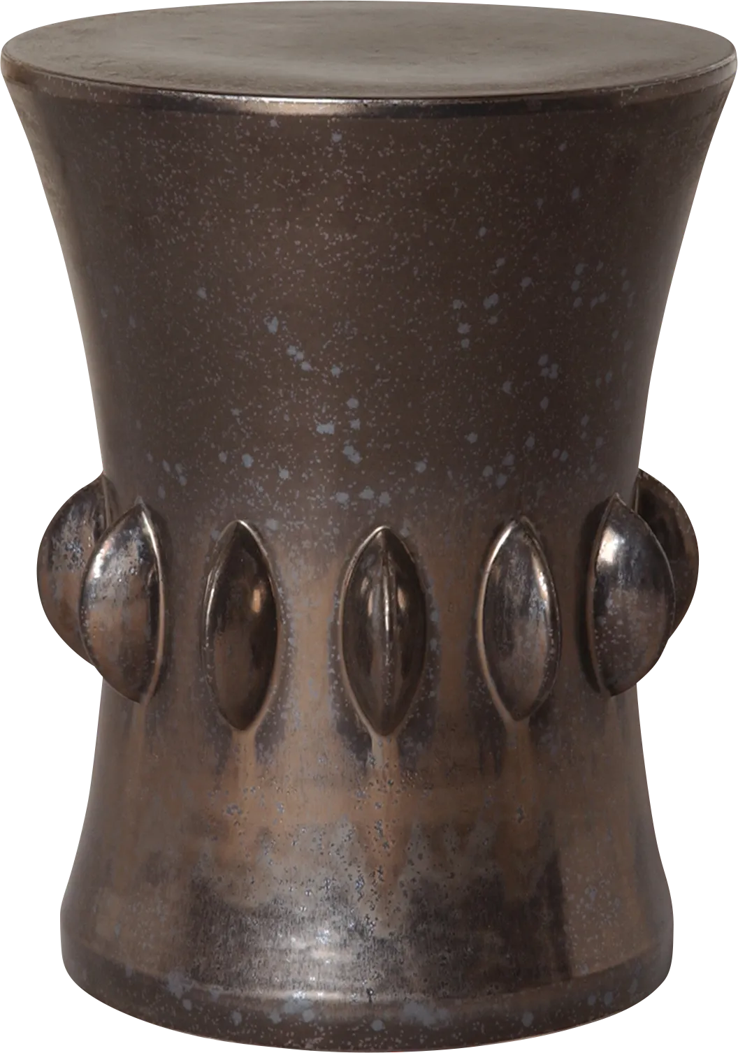 Rainford Gun Metal Outdoor Stool - Image 1