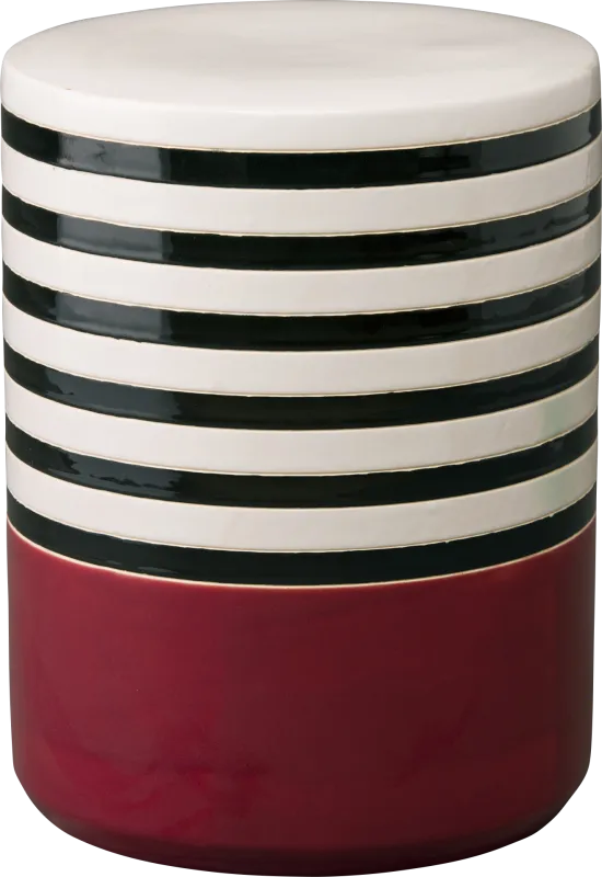 Vannstone Burgundy Outdoor Stool