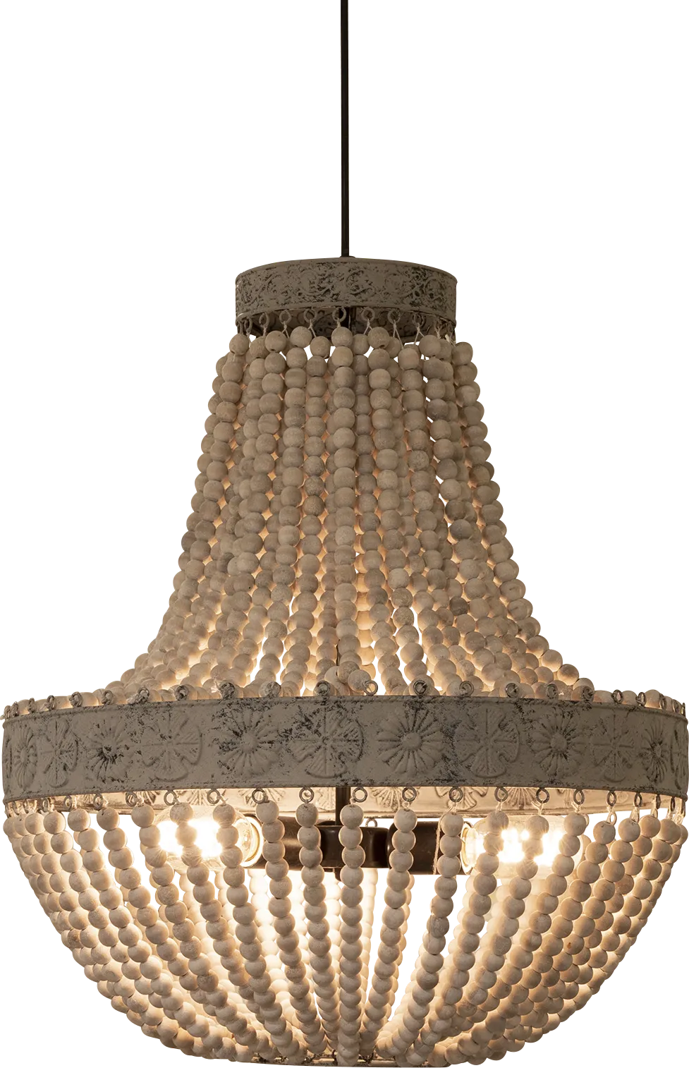 Baytree Gray Chandelier - Image 1