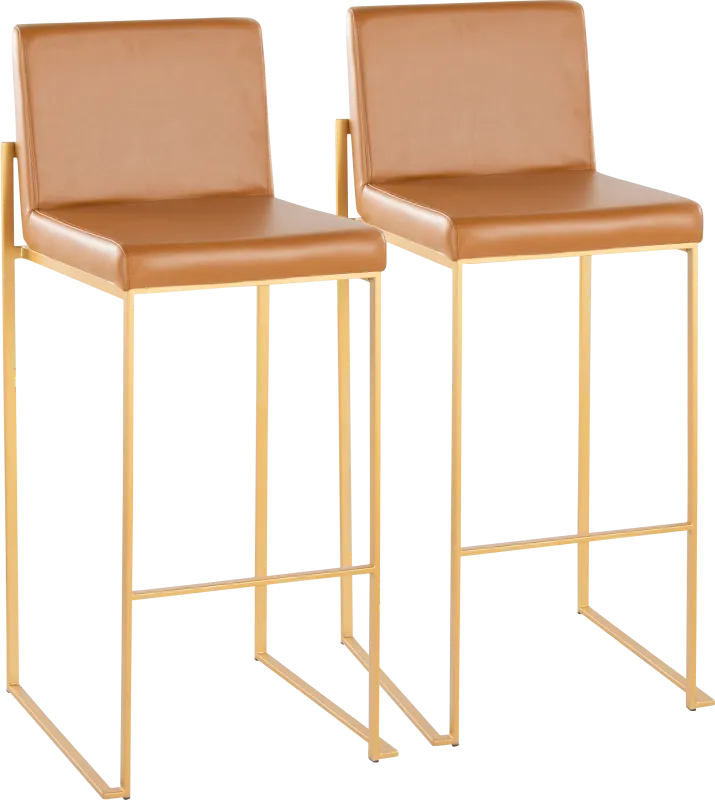 Nowotny III Camel Barstool, Set of 2