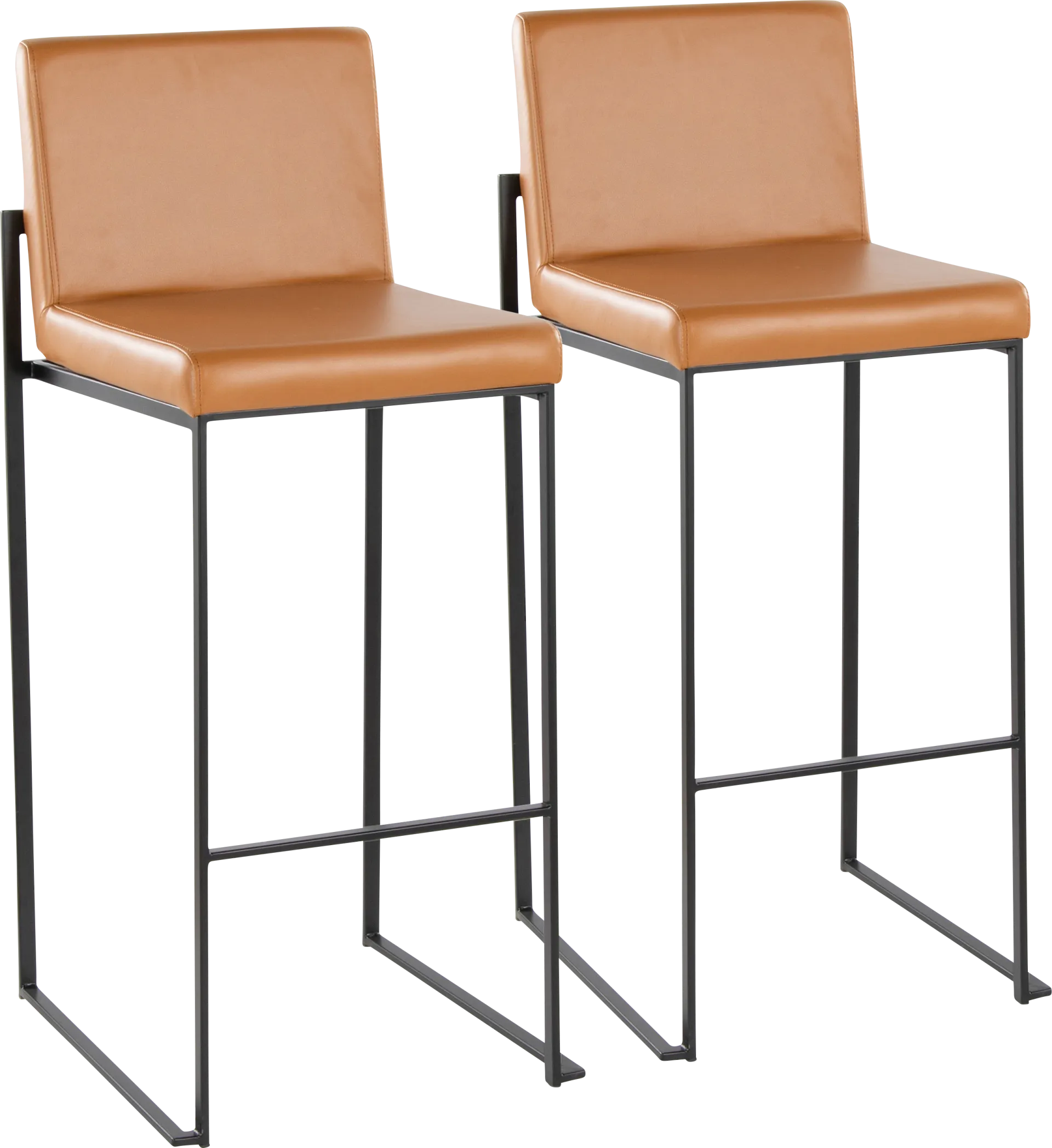 Arelane III Camel Barstool, Set of 2 - Image 1