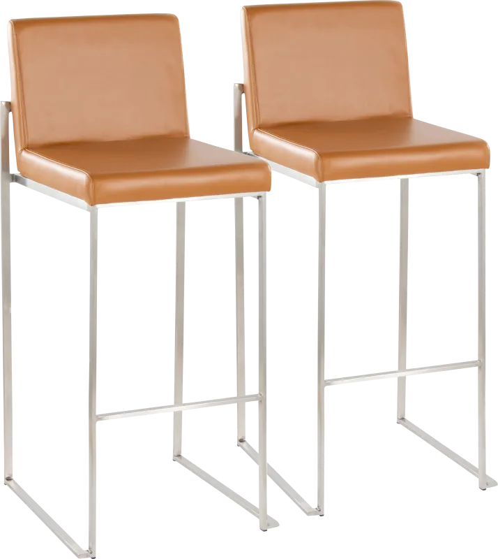 Nowotny V Camel Barstool, Set of 2