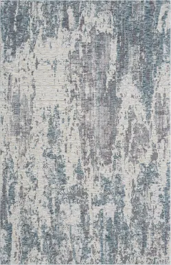 Weyson Gray/Blue 7'9 x 9'9 Rug