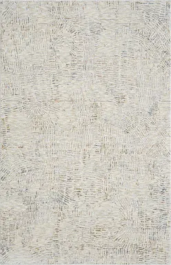 Baxmark Gray/Ivory 7'9 x 9'9 Rug