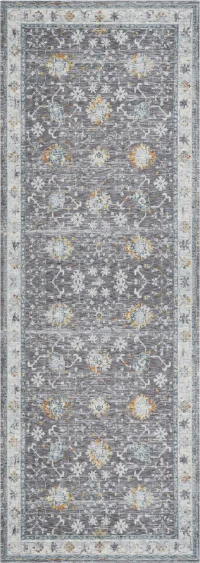Avonney Gray 2'6 x 8' Runner Rug