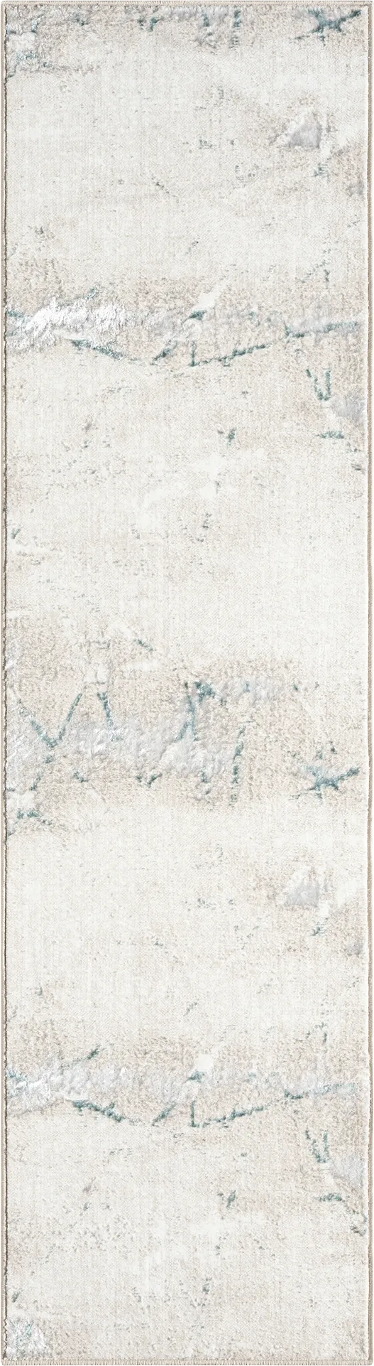 Roseshire Beige 2' x 7' Runner Rug