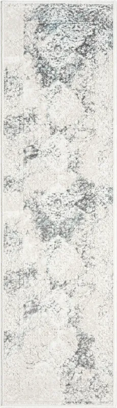 Digsoll Ivory/Gray 2' x 7' Runner Rug