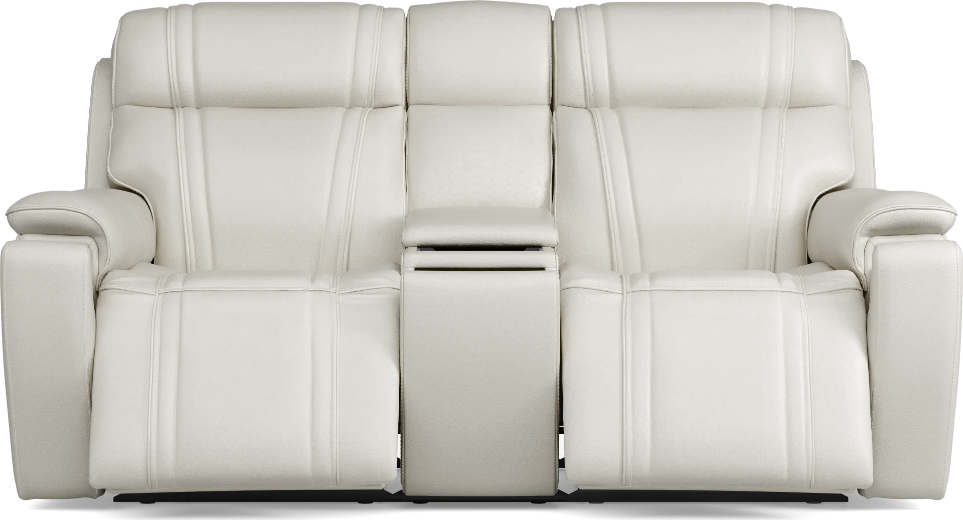 Sound Tech by Shaq Ice Leather Triple Power Reclining Loveseat with Audio - Image 2