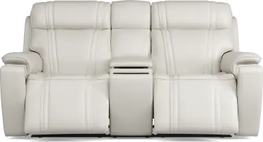 triple power console loveseat with audio