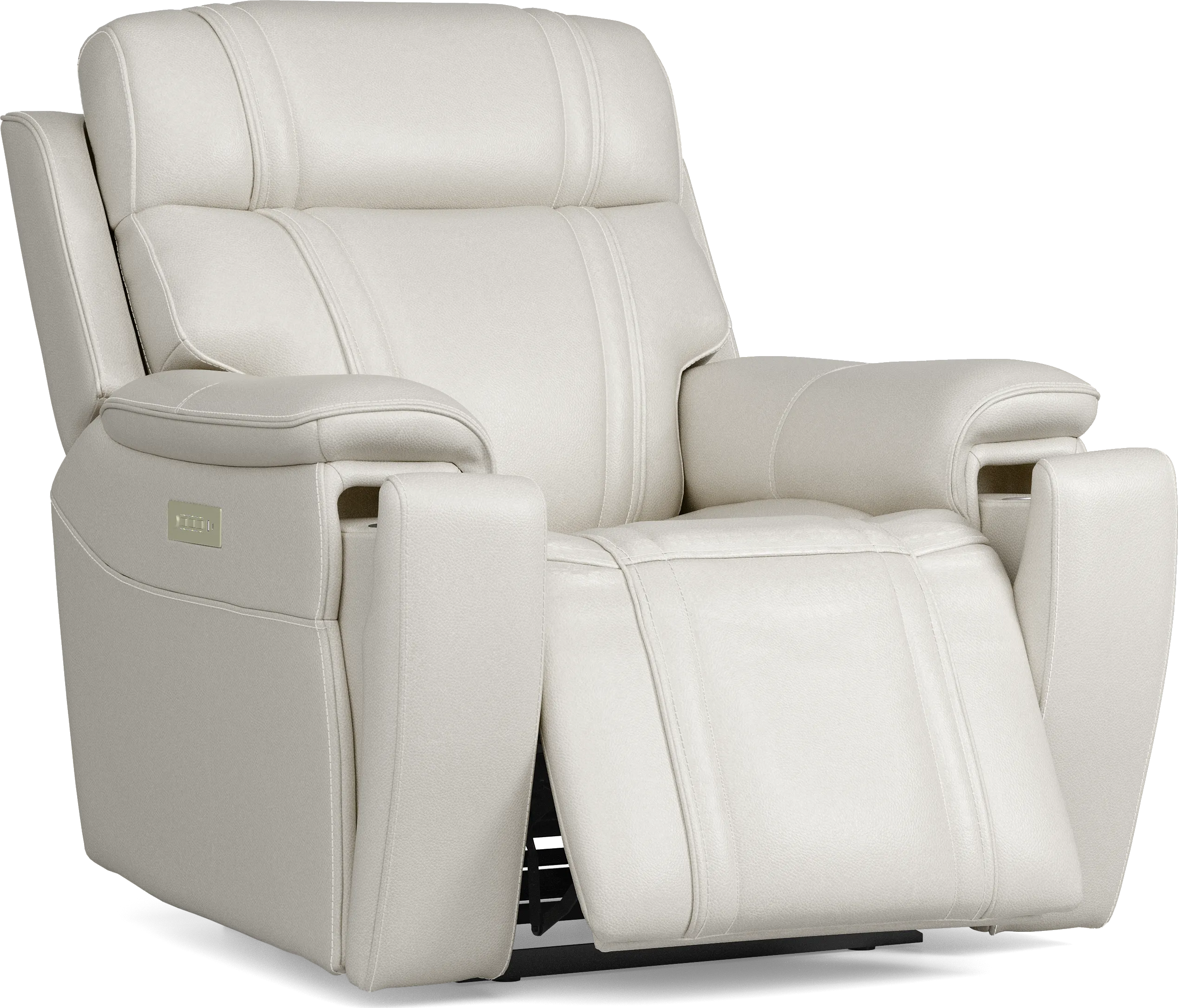 Sound Tech by Shaq Ice Leather Triple Power Recliner with Audio - Thumbnail - Image 1
