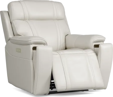 Sound Tech by Shaq Ice Leather Triple Power Recliner with Audio