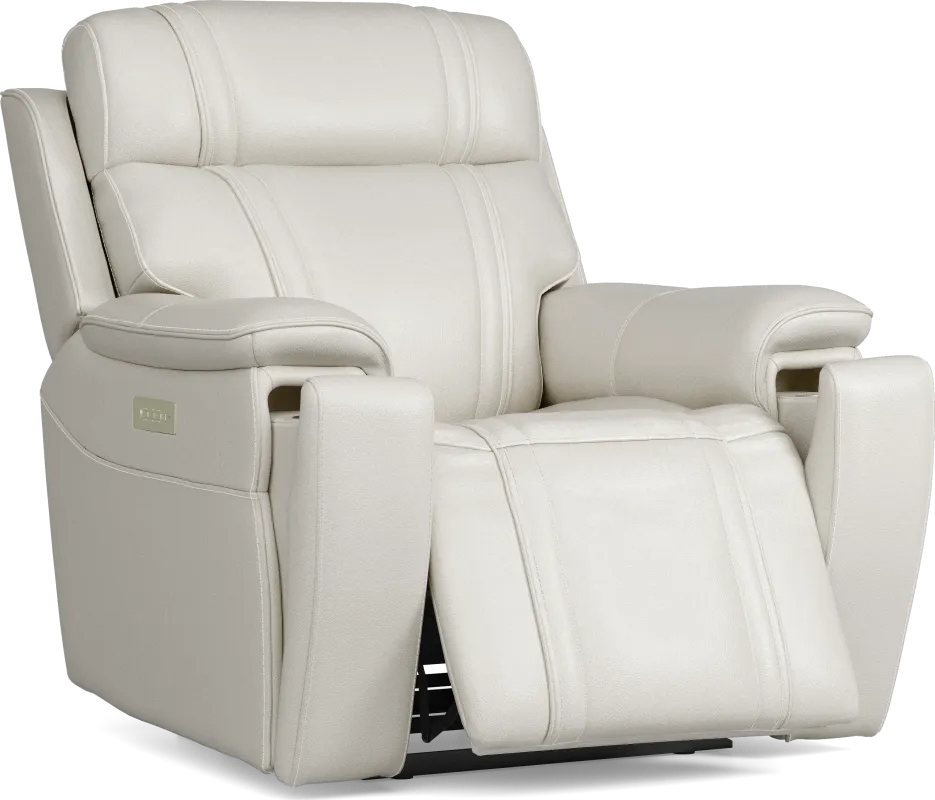 Sound Tech by Shaq Ice Leather Triple Power Recliner with Audio