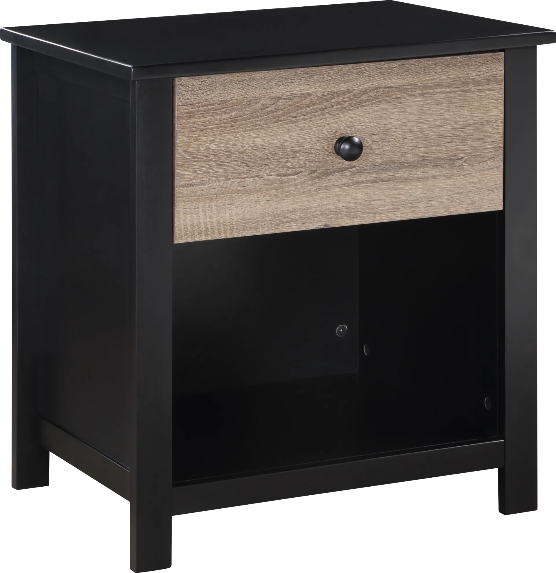 Kids Zolari Black Nightstand - Image 1