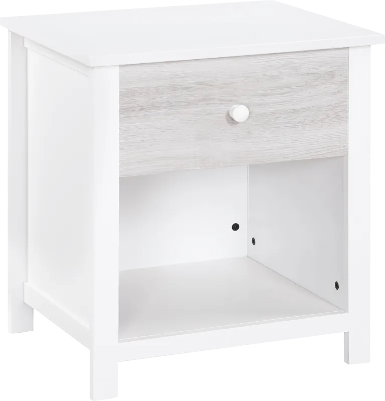 Kids Zolari White Nightstand
