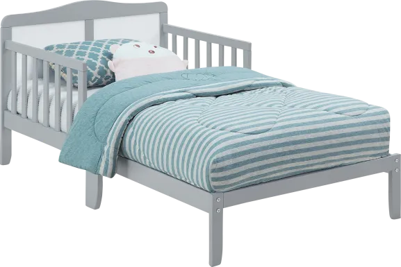 Kids Trovia Gray Toddler Bed
