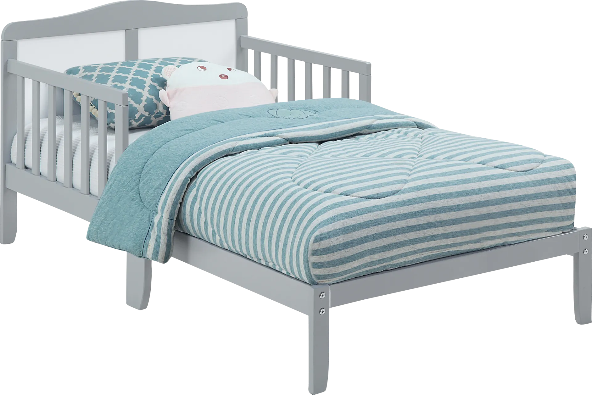 Kids Trovia Gray Toddler Bed - Image 1