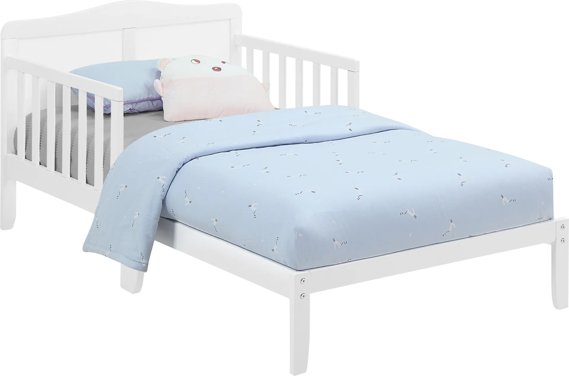 Kids Trovia White Toddler Bed - Image 1